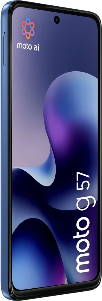 Motorola moto g57 17,1 cm (6,72 colio) Dviguba SIM kortelė „Android 16.0“ 5G USB C tipo 8 GB 256 GB 5200 mAh Mėlyna