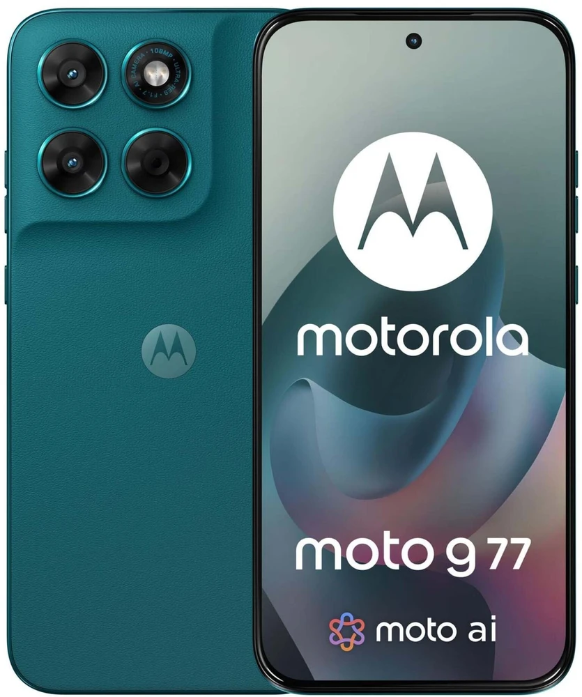 Išmanusis telefonas MOTOROLA Moto g77 5G 12/256GB PANTONE Shaded Spruce