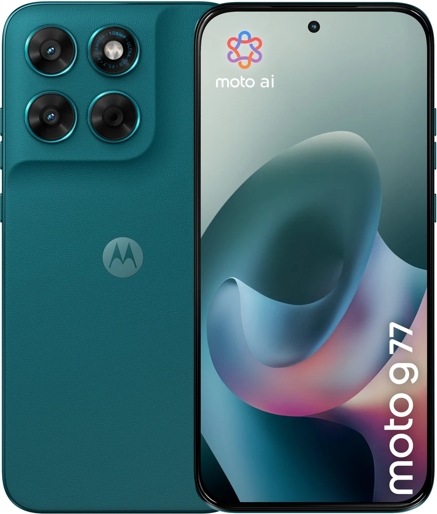 Motorola moto g77 17,3 cm (6,8") hibridinis dvigubos SIM Android 16.0 5G USB Type-C 8 GB 128 GB 5200 mAh žalias