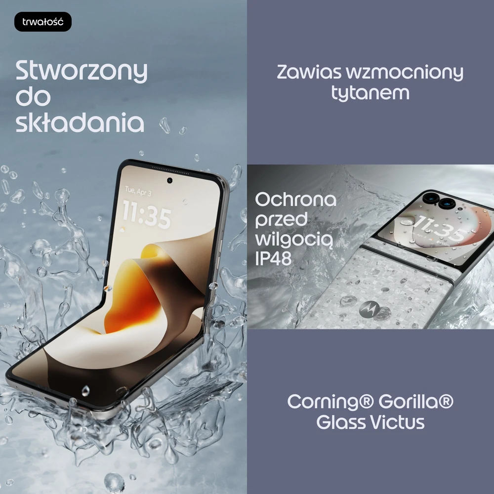 Motorola Moto Razr 70 5G 8/256GGB Hematite Pilkas