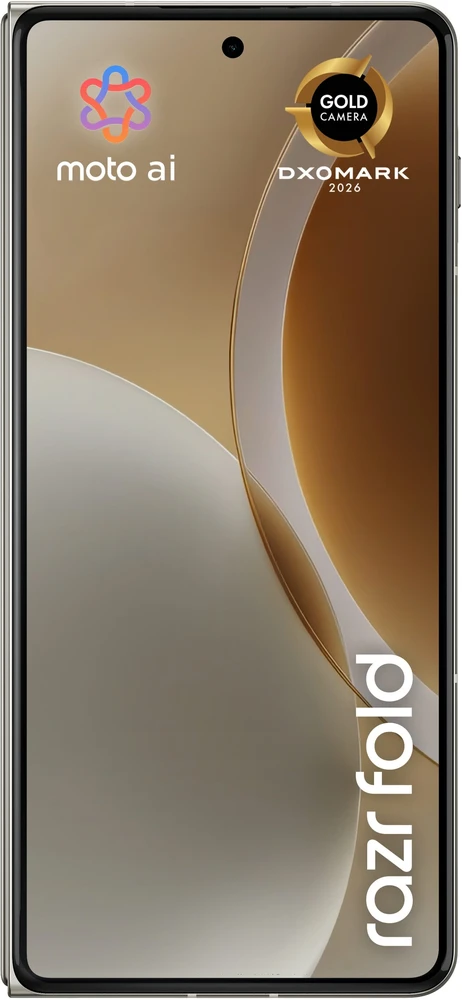 „Motorola razr fold“ 20,6 cm (8,09 colio) dviejų SIM kortelių „Android 16.0“ 5G USB C tipo 16 GB 512 GB 6000 mAh Baltas