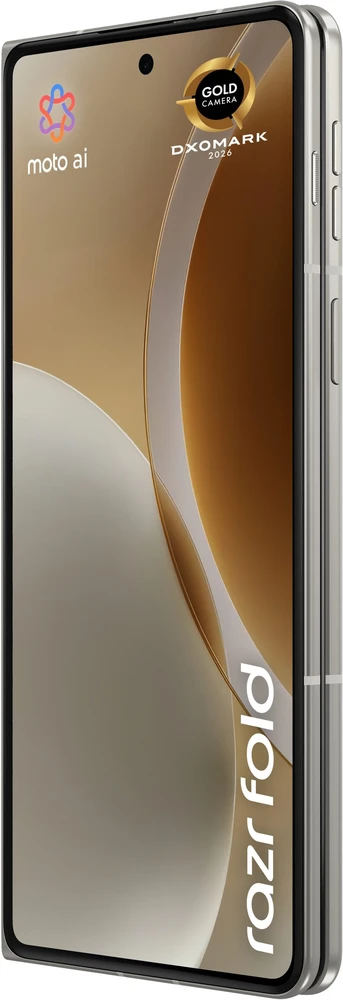 „Motorola razr fold“ 20,6 cm (8,09 colio) dviejų SIM kortelių „Android 16.0“ 5G USB C tipo 16 GB 512 GB 6000 mAh Baltas