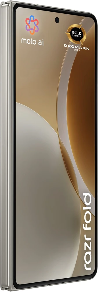 „Motorola razr fold“ 20,6 cm (8,09 colio) dviejų SIM kortelių „Android 16.0“ 5G USB C tipo 16 GB 512 GB 6000 mAh Baltas