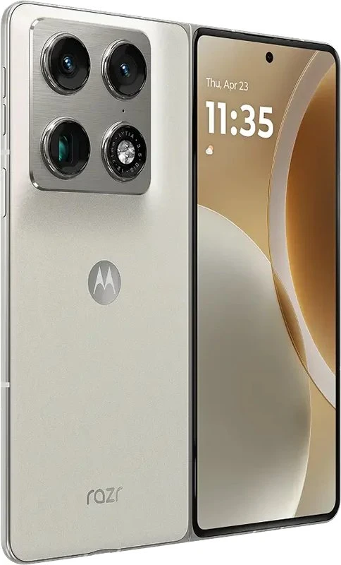 Išmanusis telefonas Motorola Razr Fold 5G 16/512GB Baltas (PBAX0006SE)