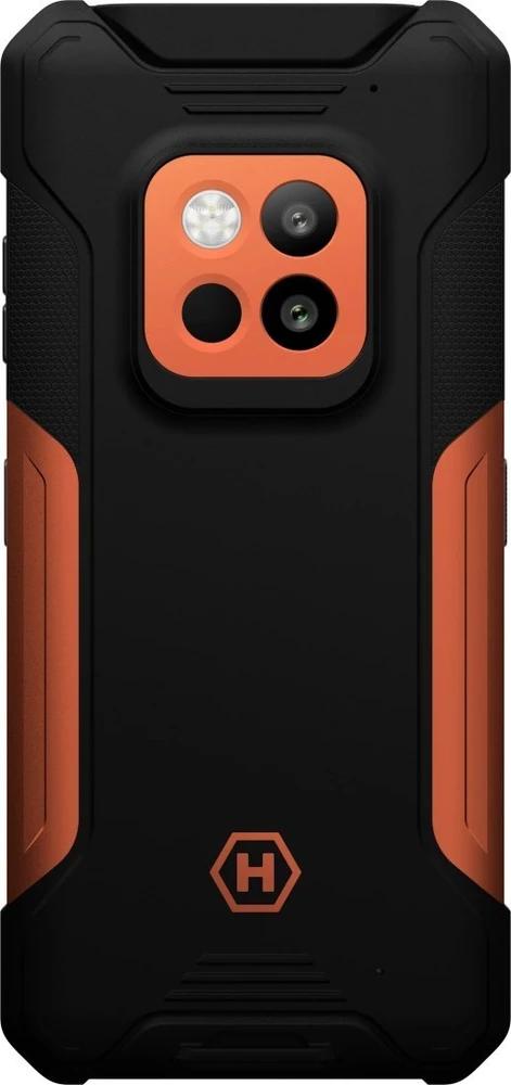 Išmanusis telefonas MyPhone Hammer Construction 2 5G Thermal, 8/256GB, oranžinis