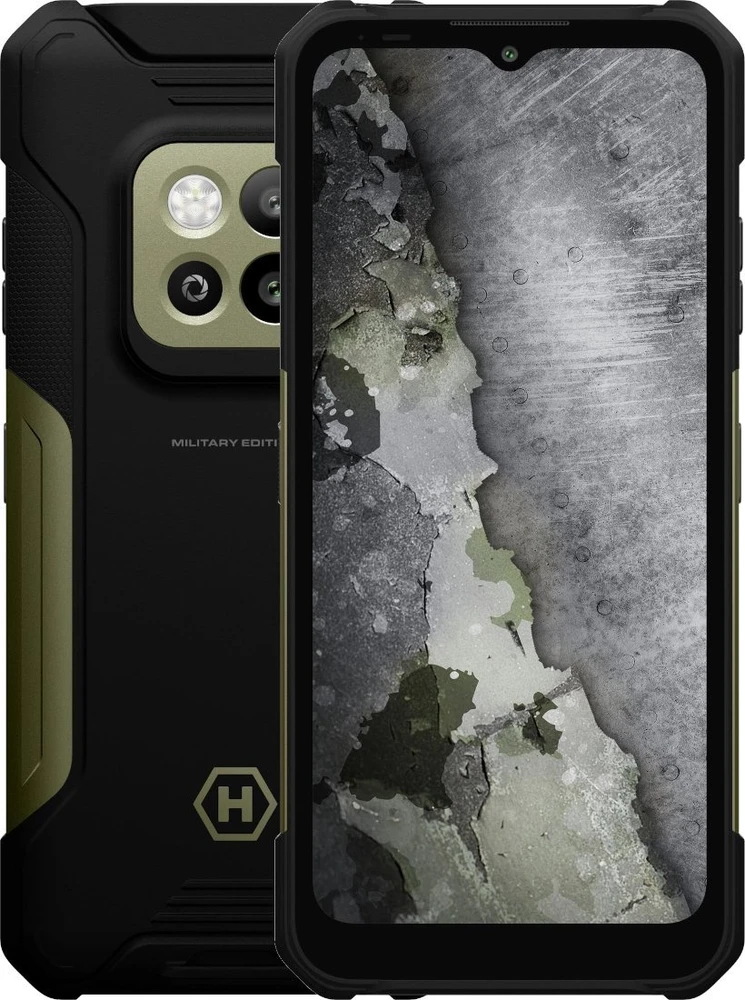 Išmanusis telefonas MyPhone Hammer Construction 2 5G, 6/128GB, Military Edition