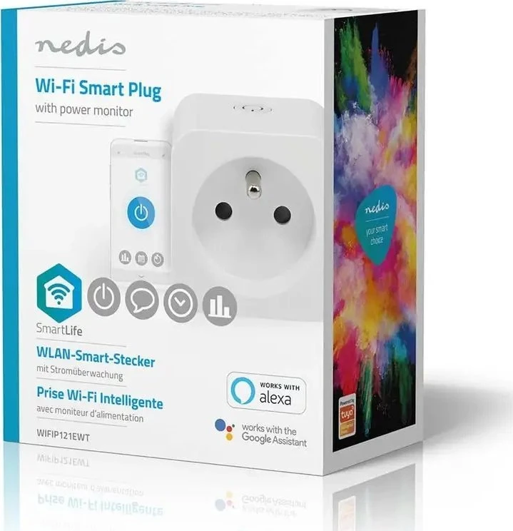 Inteligentne gniazdko Nedis SmartLife WIFIP121EWT Wi-Fi