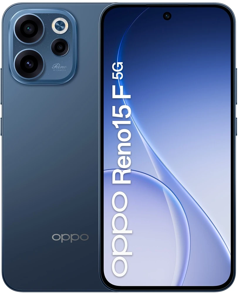 OPPO Reno 15F 8/256GB 5G Twilight Juodas (juodas) smartphone
