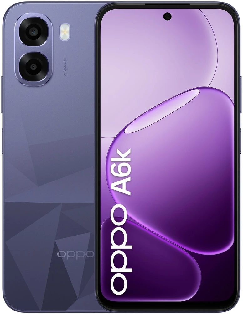 Oppo Išmanusis telefonas a6k 4g 4/256gb cph2891 tamsiai violetinis