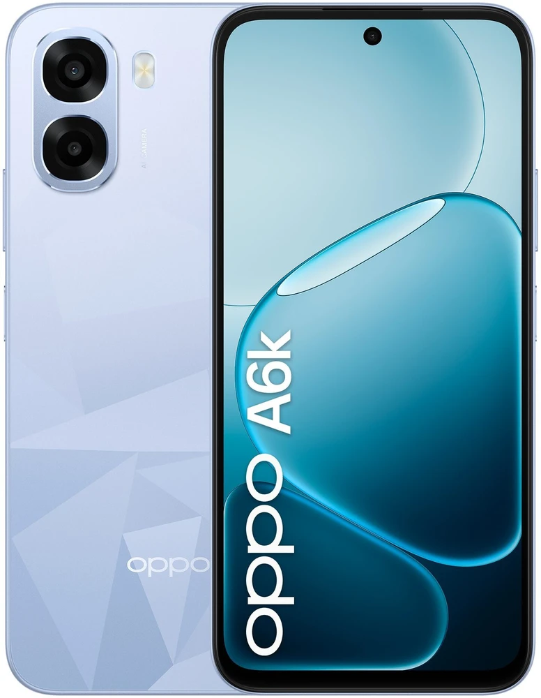 Oppo Išmanusis telefonas a6k 4g 4/256gb cph2891 šviesiai violetinis