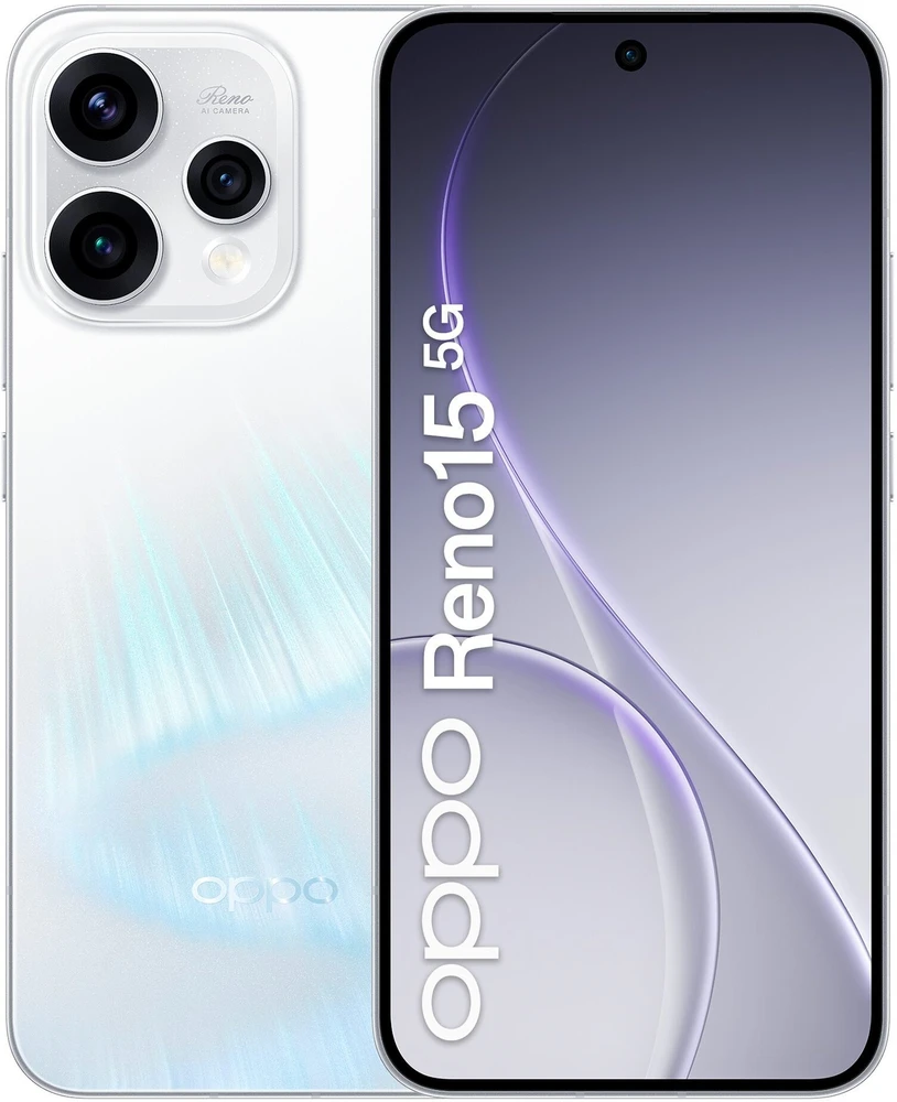 Oppo Išmanusis telefonas reno15 5g 8/512gb cph2825 balta