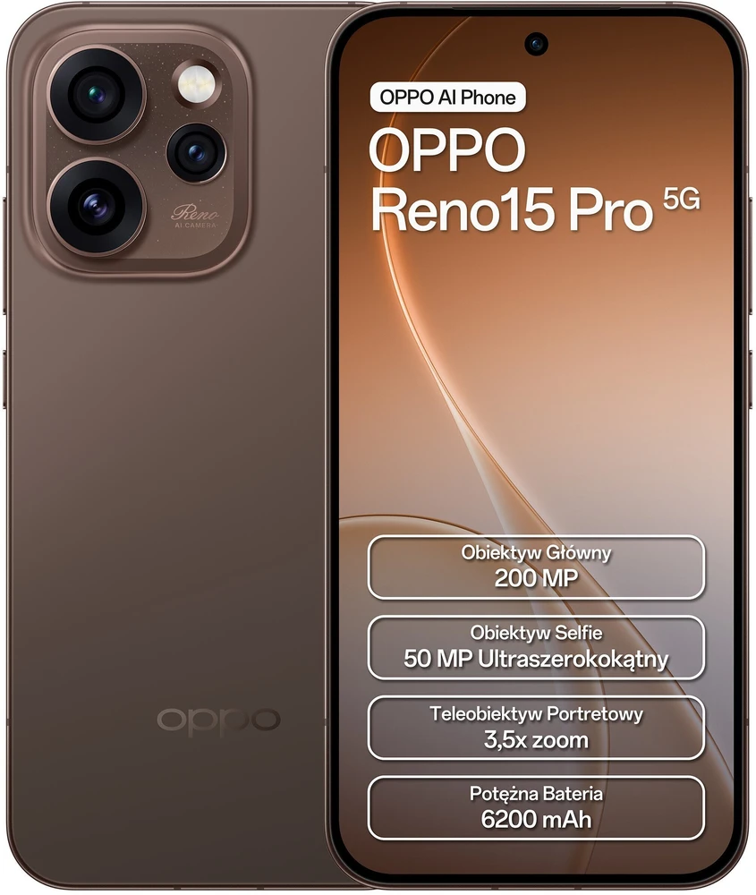 OPPO Reno 15 Pro 5G 12/512GB Ruda