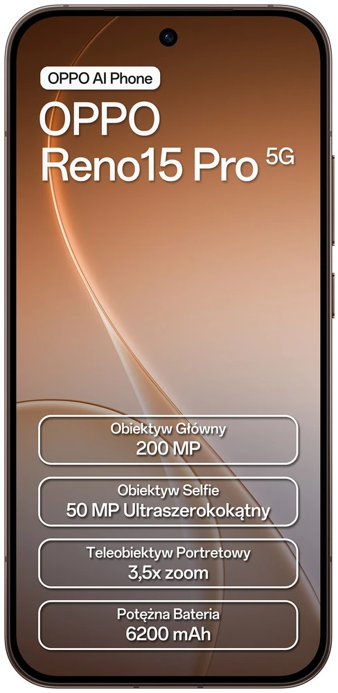 OPPO Reno 15 Pro 5G 12/512GB Ruda