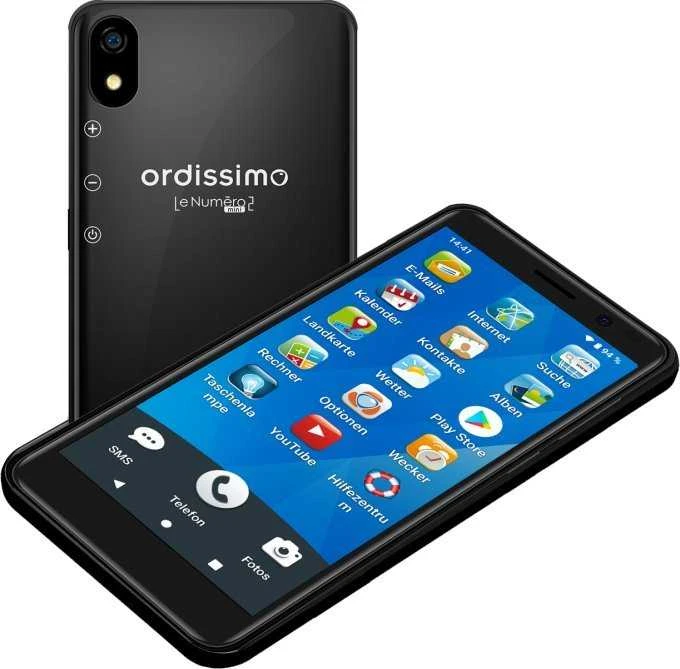 „Išmanusis telefonas Ordissimo Ordissimo LeNuméro2 mini“ 5,45 colio 4G, keturių branduolių, 32 GB, dviejų SIM kortelių