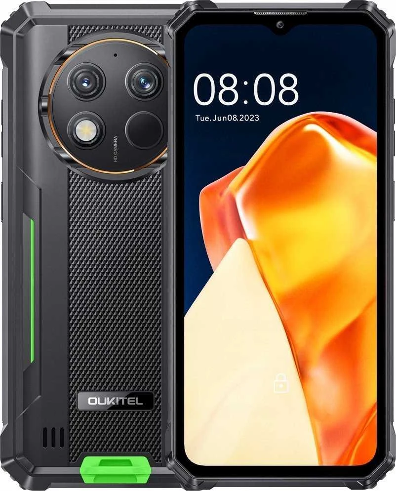 Oukitel G1 6/256GB 10600mAh Dual SIM Žalias