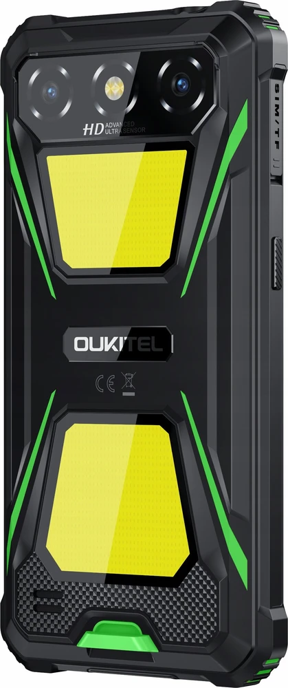 Oukitel G5 6″ Išmanusis telefonas Dual SIM Android 14 4G USB Type-C 4 GB 128 GB 6300 mAh Juodas, Žalias