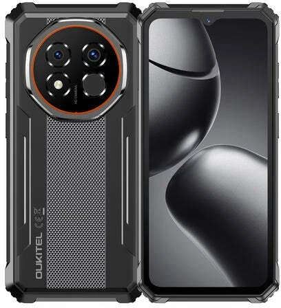 Oukitel G6 16,6 cm (6.52″) Dviguba SIM jungtis Android 16.0 3G C tipo USB 8 GB 256 GB 10600 mAh Juoda