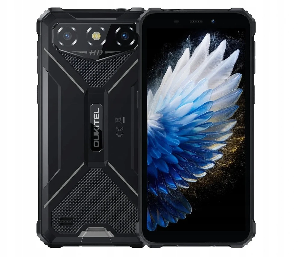 Išmanusis telefonas Oukitel G3, 6 coliai, 4/128 GB, 6300 mAh, juodas