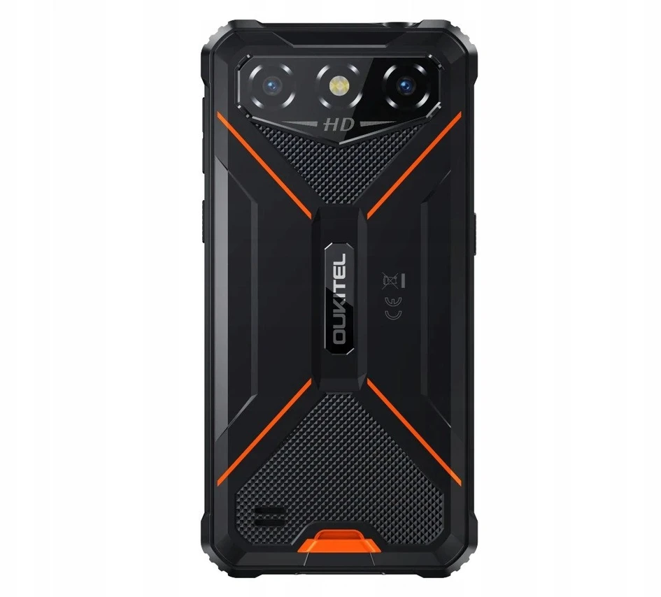 Oukitel G3 6″ Išmanusis telefonas Dual SIM Android 14 4G USB Type-C 4 GB 128 GB 6300 mAh Oranžinis