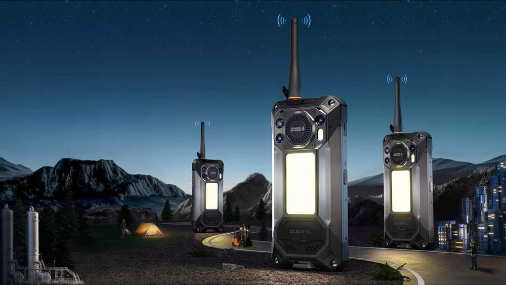 Išmanusis telefonas Oukitel WP61 Plus Walkie-Talkie 5G 12GB / 512GB Juodas (WP61Plus-BK/OL)