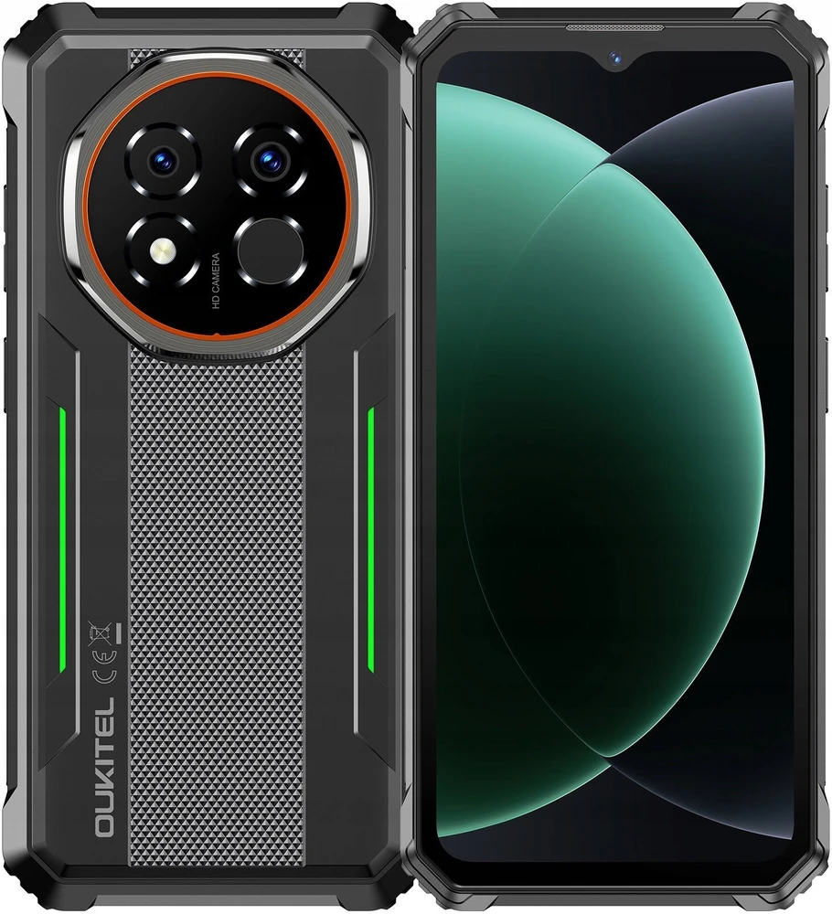 Išmanusis telefonas Oukitel G6 6.52 8/256GB 10600mAh Žalias