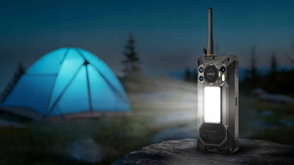 Išmanusis telefonas Oukitel WP61 Plus Walkie-Talkie 5G 12GB / 512GB Juodas (WP61Plus-BK/OL)