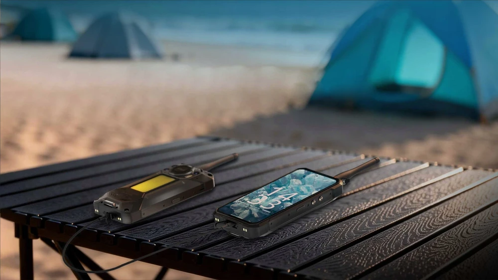 Išmanusis telefonas Oukitel WP61 Plus Walkie-Talkie 5G 12GB / 512GB Juodas (WP61Plus-BK/OL)
