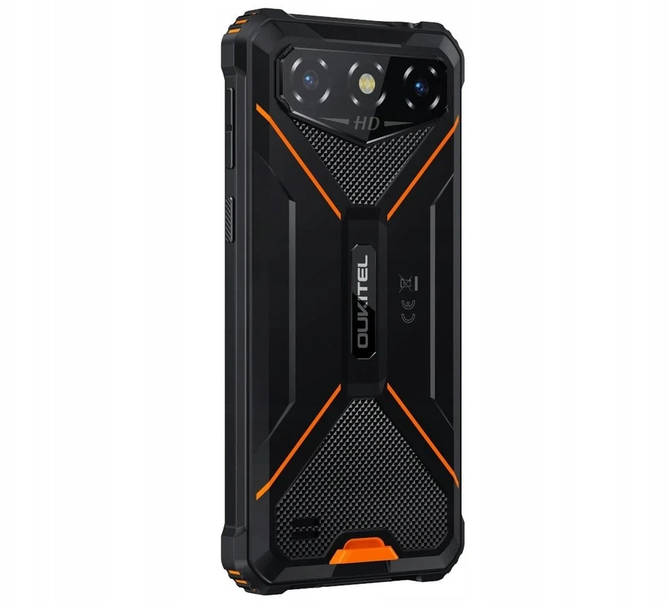 Oukitel G3 6″ Išmanusis telefonas Dual SIM Android 14 4G USB Type-C 4 GB 128 GB 6300 mAh Oranžinis