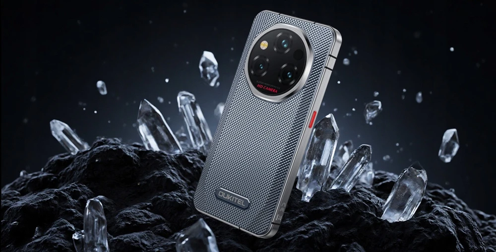 TST Išmanusis telefonas Oukitel WP210 6,7" 12/512GB 8800mAh pilka