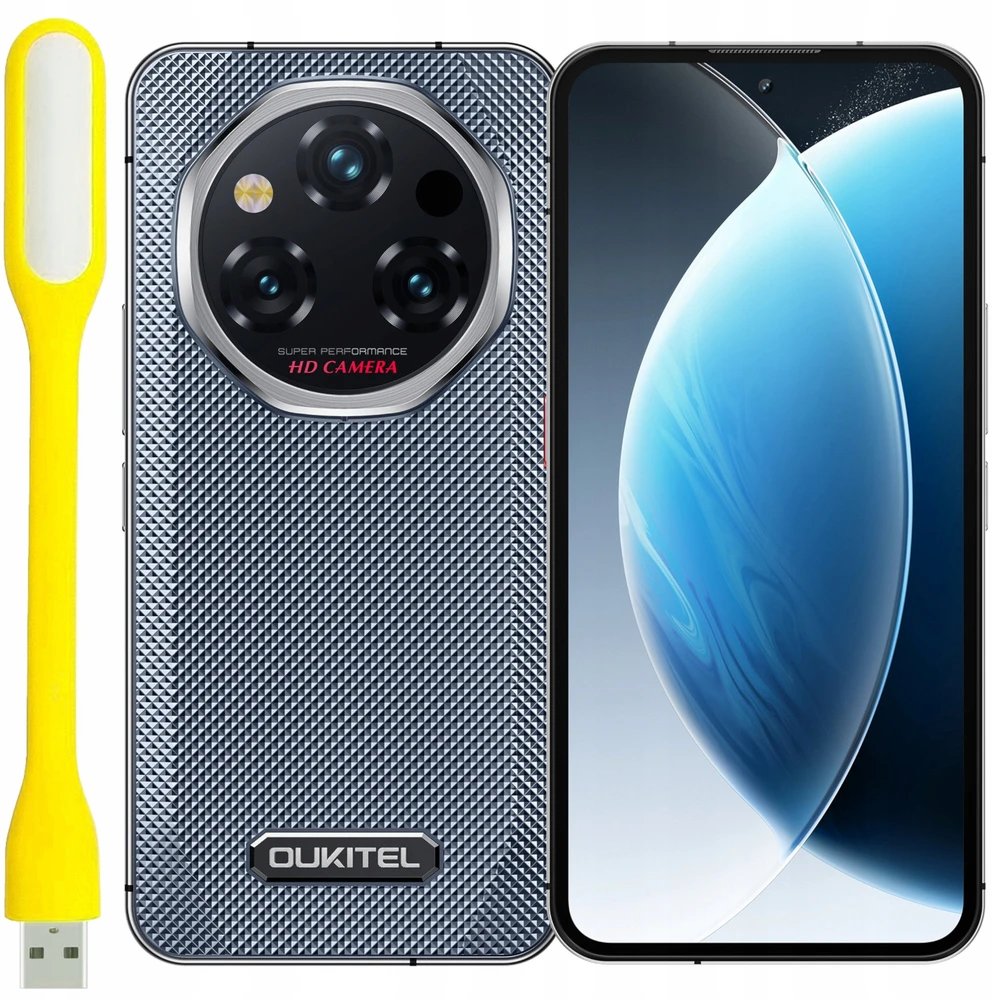 TST Išmanusis telefonas Oukitel WP210 6,7" 12/512GB 8800mAh pilka