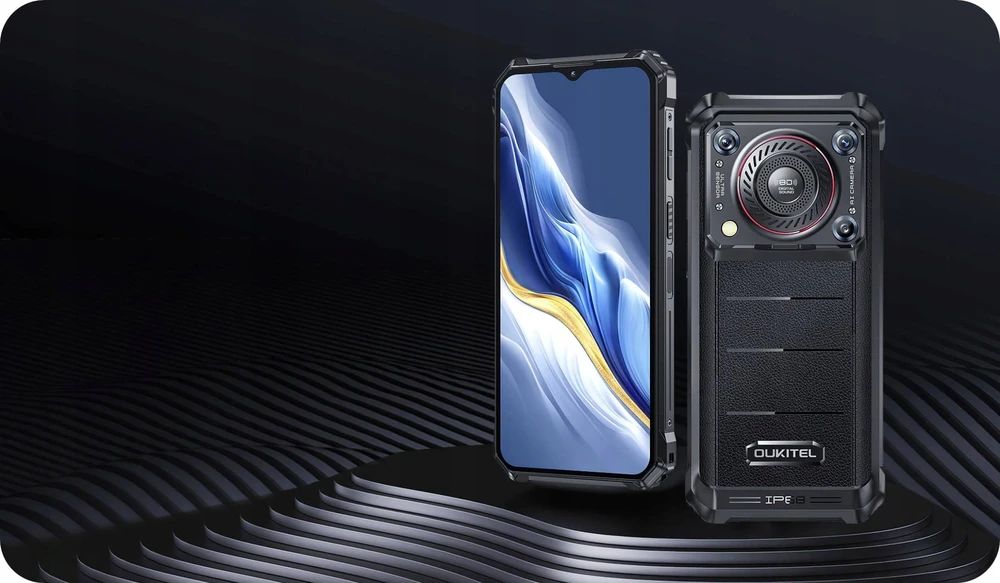 Išmanusis telefonas Oukitel WP36 Pro 6/256GB Juodas (WP36Pro-BK/OL)