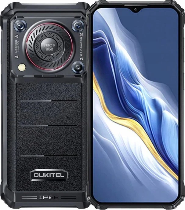 Išmanusis telefonas Oukitel WP36 Pro 6/256GB Juodas (WP36Pro-BK/OL)