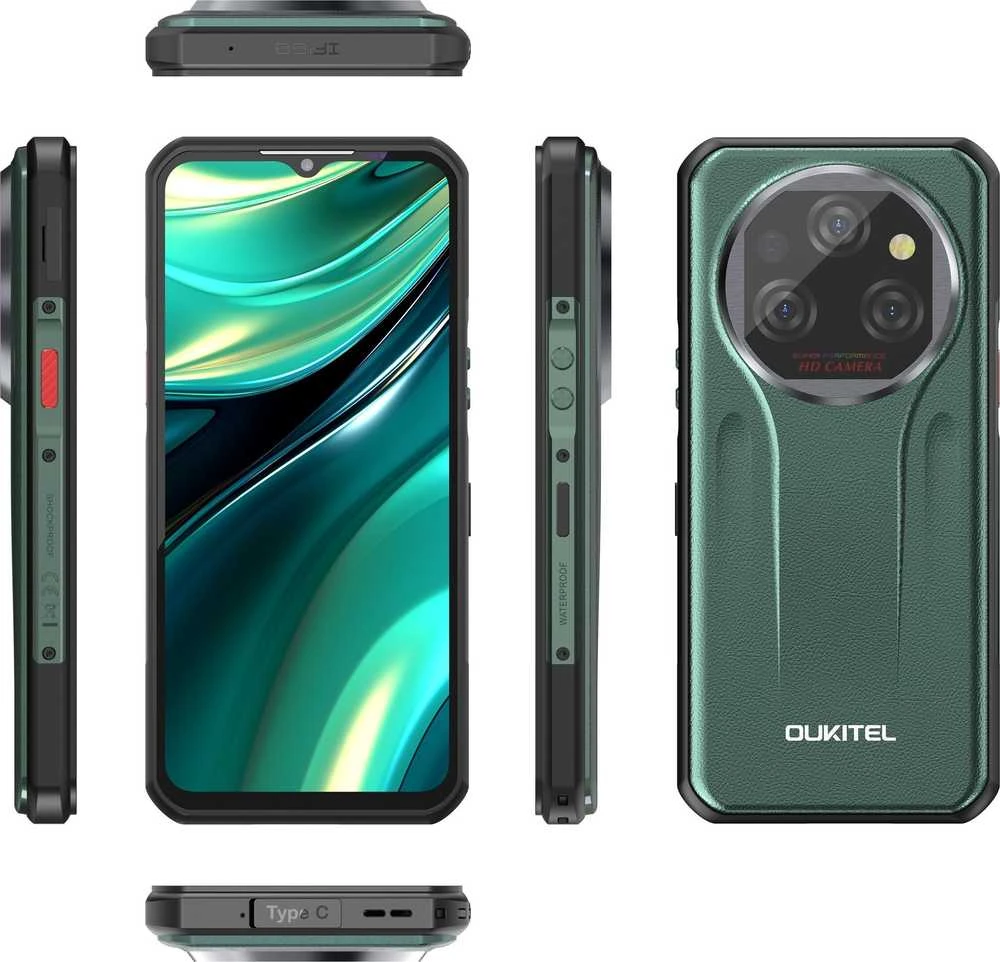 Oukitel WP39 6/256 11000mAh DS Žalias