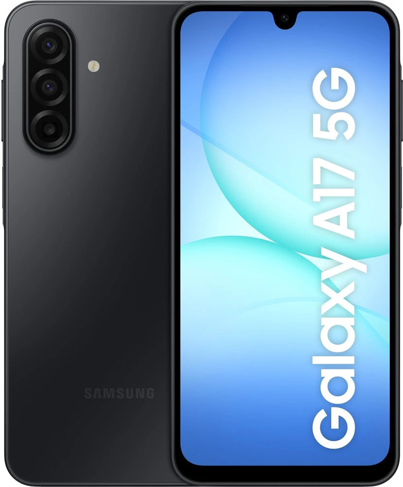 Išmanusis telefonas Samsung Galaxy A17 5G 4/128GB Juodas (SM-A176BZKAEUB)