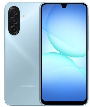 Samsung Galaxy A17 17 cm (6.7″) Hibridinis lizdas dviem SIM kortelėms 4G C tipo USB 4 GB 128 GB 5000 mAh Šviesiai mėlyna