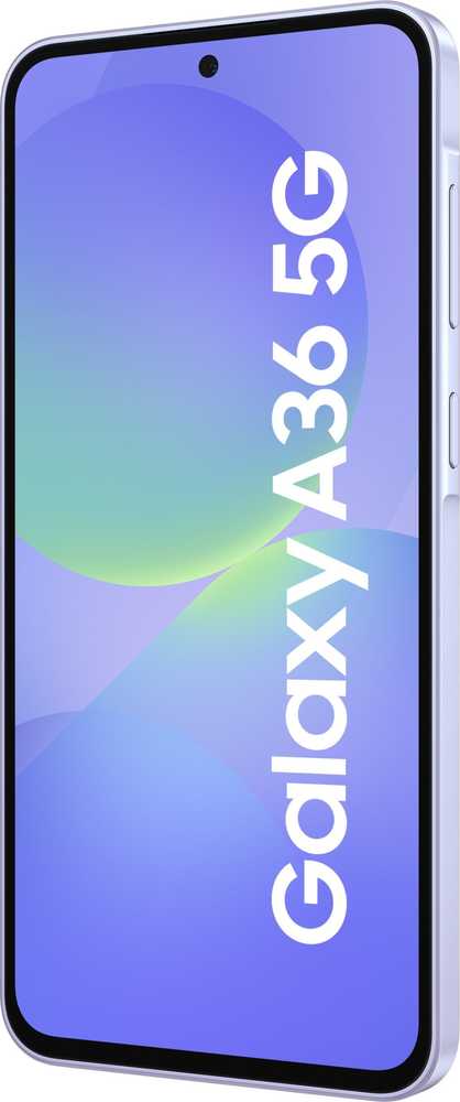 Mobilusis telefonas Samsung Galaxy A36 5G, 128GB violetinė