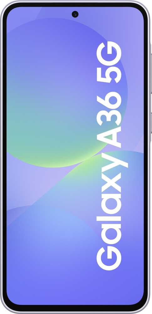 Mobilusis telefonas Samsung Galaxy A36 5G, 128GB violetinė