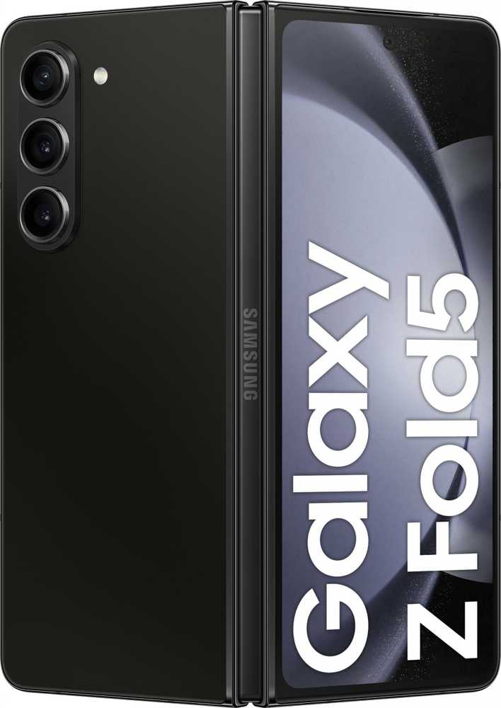 Išmanusis telefonas Samsung Galaxy Fold 5, 512GB, Fantomo juodos spalvos (Phantom Black)
