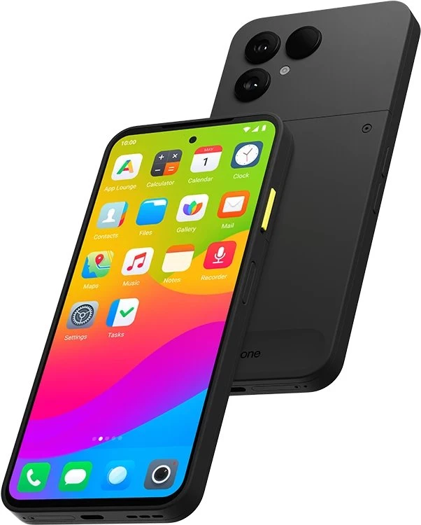 Išmanusis telefonas Fairphone 6 Dual SIM 8 GB / 256 GB, Juodas