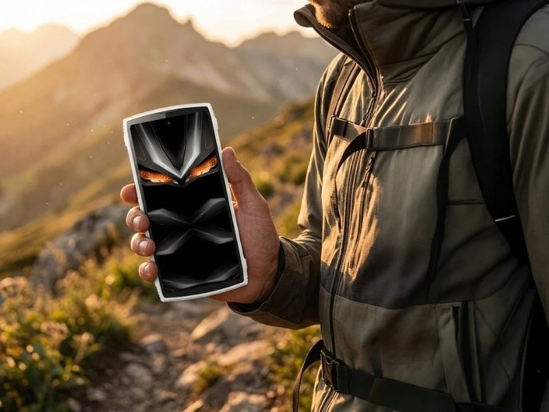 THD Išmanusis telefonas Lagenio Panther 2 4/128GB Baltas