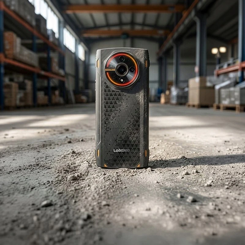 THD Išmanusis telefonas Lagenio Panther 2 4/128GB Juodas