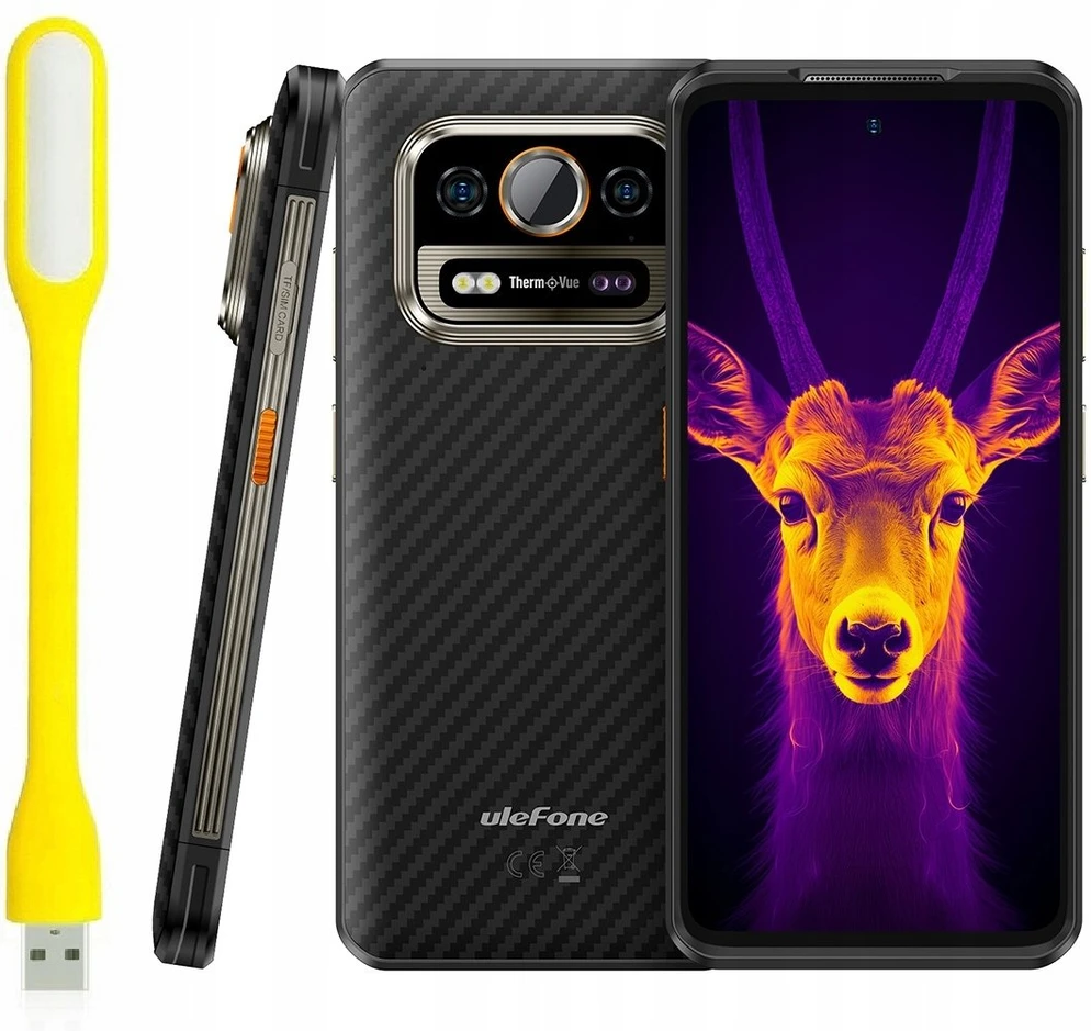 Išmanusis telefonas UleFone Armor 25T Pro 8 GB / 256 GB 5G, Juodas