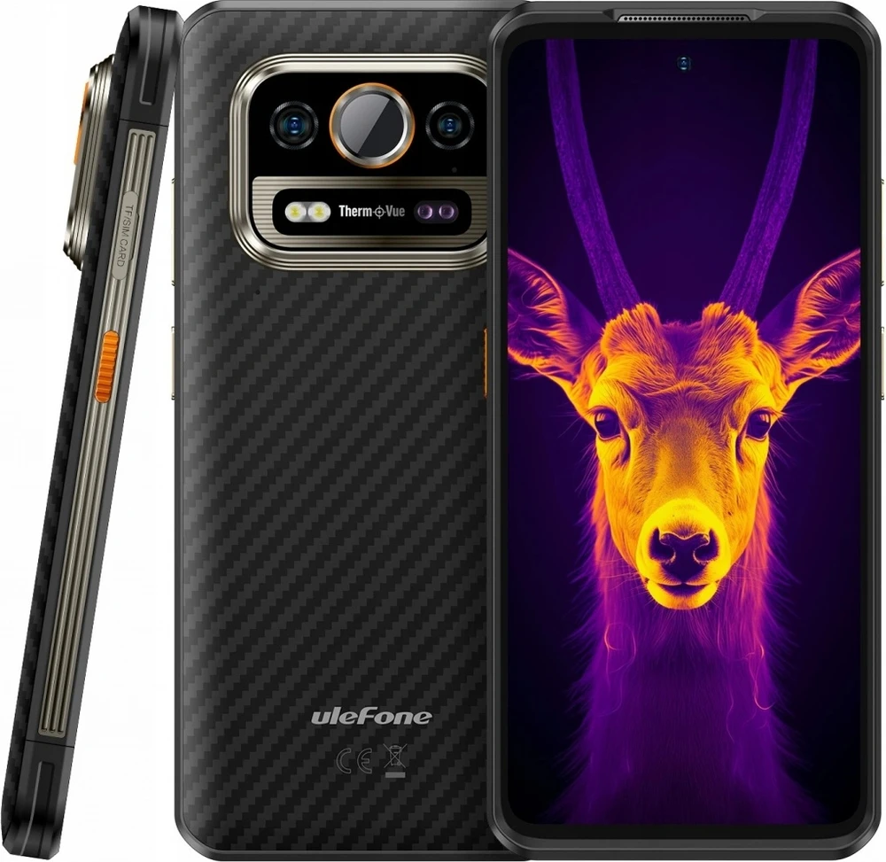 Išmanusis telefonas UleFone Armor 25T Pro 8 GB / 256 GB 5G, Juodas