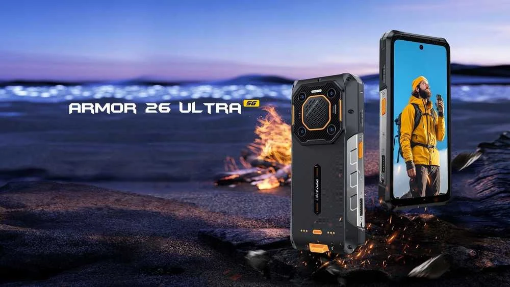 ULF Ulefone Armor 26 Ultra 5G 12/512GB Juodas