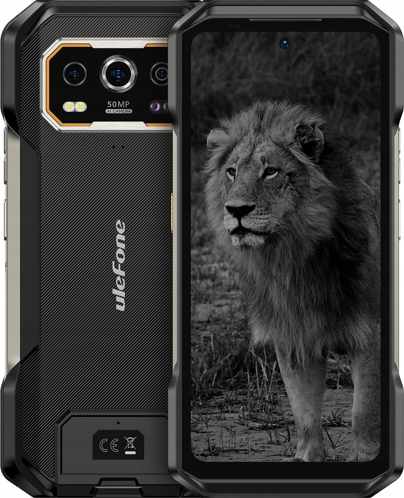 Mobilus telefonas - ULEFONE ARMOR 27 PRO 12GB RAM 256GB 5G 50MP Juodas