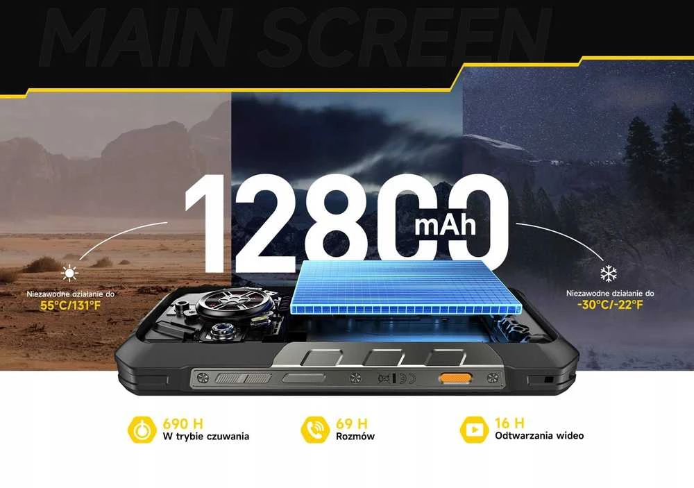 ULF Ulefone Armor 30 Pro 5G 16/512GB Juodas