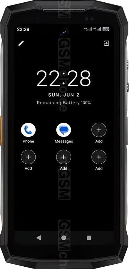 Ulefone Armor Mini 20 telefonas, 256/6 GB, juodas