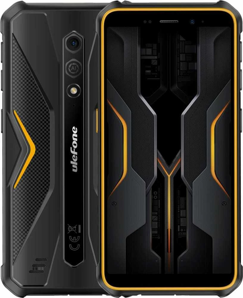 Mobilus telefonas - Ulefone Armor X12 3+32gb 4G Oranžinė Nfc.