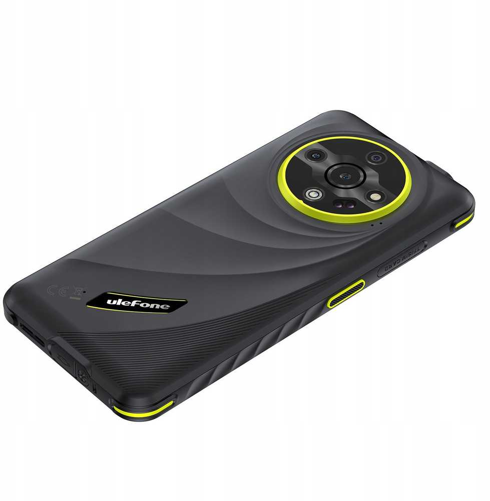 Išmanusis telefonas Ulefone Armor X31 Pro 8/256 GB, Juodos ir žalios spalvos