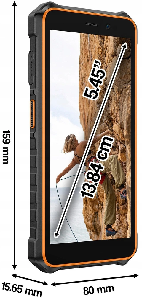 Išmanusis telefonas UleFone Išmanusis telefonas RugKing 2 Pro 4GB/64GB (Oranžinis) (UF-R2P_64/OE)